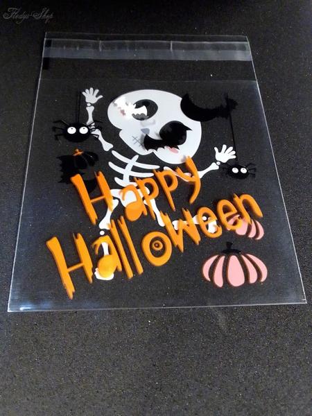 Halloween Geschenktütchen Skelett